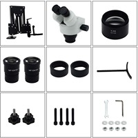Multi-Directional Micro-Setting Microscope with Inlaid Mirror Spring Bracket for Jewelry Machines Equipment Diamond Setting