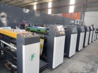 Nueva Máquina de Impresión Flexográfica Automática de 4 Colores de Alta Velocidad 150m/min 1100mm para Bolsas de Papel/Plástico