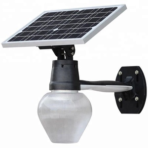 Offre Spéciale 8W <span class=keywords><strong>lampe</strong></span> de cour solaire Super lumineux LED lumière de jardin télécommande <span class=keywords><strong>photovoltaïque</strong></span> alimenté par batterie période réglable <span class=keywords><strong>extérieur</strong></span> - Product Image 1