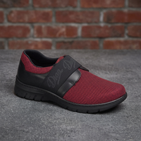 DIAN-Baskets ultra-légères de style blucher pour travail Offre Spéciale, chaussures unisexes couleur rojo avec lacets