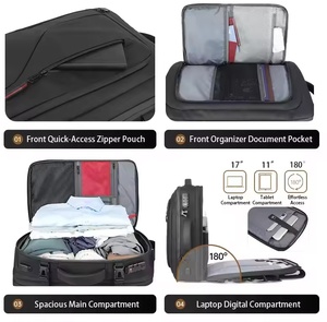 <span class=keywords><strong>TSA</strong></span>ロックラップトップバックパックエアポンプ付きエアバッグ真空シール圧縮USB機能真空バックパックトラベルバッグ - Product Image 5