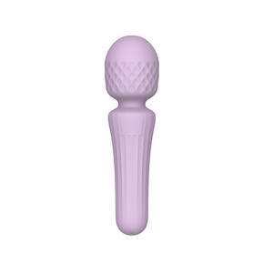 Full Dual Silicone Handheld Neck Back Body Gode Rechargeable Wand Massager Sex Vibrator pour les femmes - Product Image 3