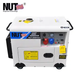 NUT 2.5KVA 6.5KVA 8KVA 7.5KVA 10KVAサイレントホームポータブル水冷発電機風力発電機ディーゼル発電機