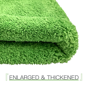 Commercial <b>Mop</b> Heads & Pads <b>Microfiber</b> Damp Flat Replacement Heads Manual Home Use Reusable Durable Green - Product Image 4