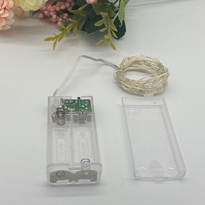 2AA 3AA pin hộp Powered <span class=keywords><strong>Led</strong></span> Mini dây đồng 1m 10 2m 20 3M <span class=keywords><strong>30</strong></span> Leds cổ tích đầy sao <span class=keywords><strong>LED</strong></span> Dây đèn - Product Image 5