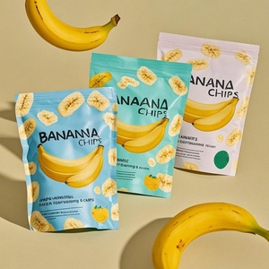 Wholesale Custom Printed Logo Resealable Plastic Food <b>Packaging</b> <b>Bag</b> Plastic Aluminum Foil Mylar Potato Chips Banana Chips <b>Bag</b> - Product Image 2