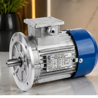 Motor Industri Unicorn 0.523F 0.6kW Motor Induksi Tiga Fasa 415V 50Hz Pemasangan Kaki 71mm Rangka Efisiensi IE2 Bodi Aluminium