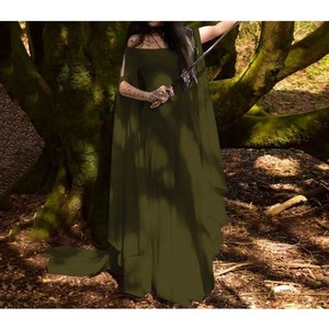 Vestido Medieval Renacentista Europeo Tallas Grandes S-5XL Disfraz de Carnaval y Halloween para Mujer Vestido de Fiesta Cosplay para Festival - Product Image 2