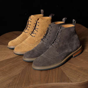 Botas Italianas de Alta Calidad para Hombre, Botas de Moda para Exteriores, Botas Formales de Invierno, Botas Hechas a Mano Personalizadas - Product Image 2