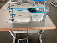 Jack A8 Advanced Lockstitch avec mouvement numérique de chien d'alimentation et machine à coudre droite d'ordinateur semi-sèche à bras surdimensionné