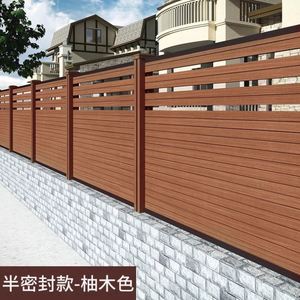 Paneles de Cerca de Madera y Plástico Compuesto (WPC) con Tecnología de Extrusión Natural, Resistentes al Agua y Fáciles de Montar, para Jardín Exterior - Product Image 5