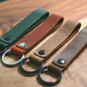 Vente en gros de porte-clés en cuir véritable PU personnalisés Mini Bible Sainte Bible Verset Cadeaux d'église - Product Image 5