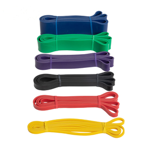 Fascia di Resistenza in Lattice per Allenamento, Esercizi in Palestra, <span class=keywords><strong>Fitness</strong></span>, Bande di Assistenza per Trazioni, Fasce <span class=keywords><strong>Fitness</strong></span> - Product Image 1