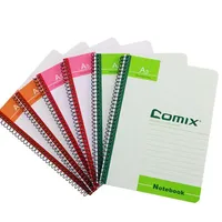 Carnet à spirale A4 personnalisé avec logo en PU/PP, pages vierges, pour l'école/le bureau, option cadeau, vente en gros