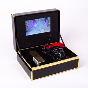 2021 Highrich 19 YEARS OEM factory Digital Lcd Display Video Brochure Gift Box