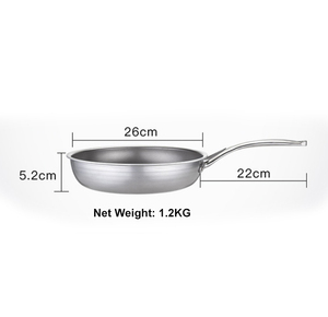 DFT3 26cm Frying <b>Pan</b> With 3-Ply Construction <b>Nonstick</b> and Non-coating Cookware - Product Image 1