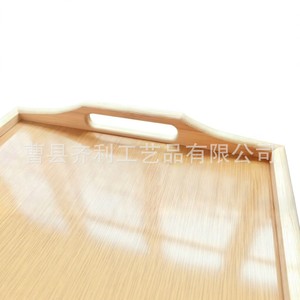 Bandeja Plegable de Madera, Color Natural, para Dormitorio, Picnic, Comida, Frutas y Verduras - Product Image 3