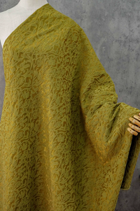 Nueva Llegada 2026: Tela Brocada de Poliéster/Metalizado Teñida con Hilo, Estilo Chino Jacquard con Patrón de Pergaminho en Relieve 3D para Vestidos Qipao - Product Image 6