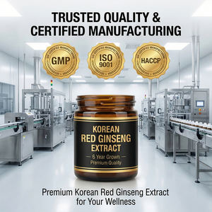 Extrait Herbal Naturel de Ginseng Rouge Coréen, Racine de 6 Ans, Teneur Élevé<span class=keywords><strong>e</strong></span> en Ginsénosides, Poudre 10:1-50:1, Stimulant du Qi, Nourrissant pour le Sang - Product Image 5