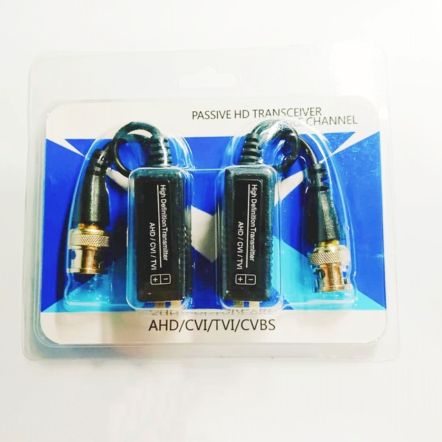 Best selling HD 720P/1080P AHD HDCVI HDTVI BNC Connector To UTP Cat5/5e/6 Video Balun Passive Transceivers