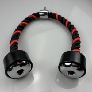 Tập Thể Dục Công Suất Nặng Màu Đen Phòng Tập Thể Dục Đôi Grip Nylon Tricep Dây Tập Thể Hình Đào Tạo Cơ Bắp Nylon Bện Đào Tạo Cơ Bắp - Product Image 3