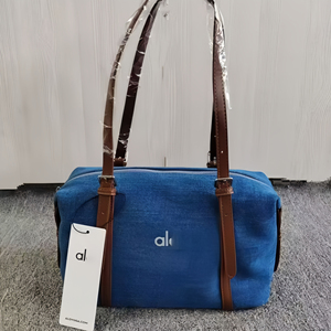Borsa Casual da Donna <span class=keywords><strong>AIL</strong></span> Personalizzata dal Designer, Moda Estiva con Chiusura <span class=keywords><strong>a</strong></span> Cerniera, Grande Capacità, Borsa <span class=keywords><strong>a</strong></span> Spalla e Sottobraccio in Denim - Product Image 1