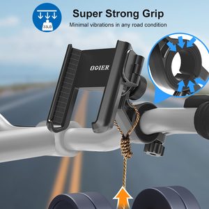 Giá đỡ điện thoại xe máy, xe đạp xoay 360 độ, tháo lắp nhanh, khóa an toàn - Product Image 3