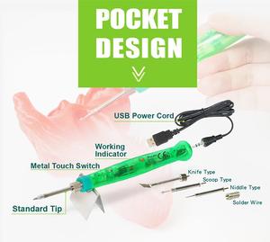 <span class=keywords><strong>Fer</strong></span> à <span class=keywords><strong>souder</strong></span> USB PROSKIT SI-169U <span class=keywords><strong>pour</strong></span> la préparation de surfaces 3D des modèles imprimés, ébavurage, découpe et finition - Product Image 6