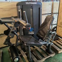 YG-7043 Appareil de musculation de haute qualité, curl des jambes assis / extension des jambes, machine de musculation commerciale, curl des jambes assis, extension