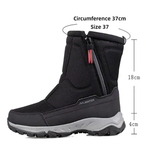 Thấp moq kích thước lớn phạm vi mid-cắt không thấm nước chống trượt len đế lót tuyết khởi động - Product Image 6