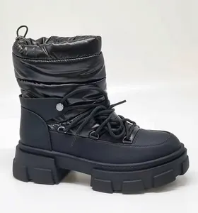 China Manufacturer Fashion Warm Winter Boots for Women Ladies Snow boots with down filling Anti-Slippery Boots