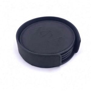 High Quality Custom Leather <b>Coaster</b> Tabletop Protection <b>Coasters</b> - Product Image 6