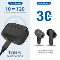 Auriculares inalámbricos con Bluetooth 5,2, audífonos a prueba de agua