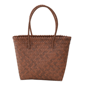 <span class=keywords><strong>Borse</strong></span> a tracolla con manico in tessuto finto portatile di bambù - Product Image 6