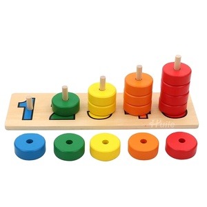 Montessori ชุดอุปกรณ์ช่วยสอนพื้นฐานของเล่นไ<span class=keywords><strong>ม</strong></span>้เพื่อการศึกษาปฐ<span class=keywords><strong>ม</strong></span>วัยการนับเลข<span class=keywords><strong>คณิต</strong></span>ศาสตร์เสริ<span class=keywords><strong>ม</strong></span>สร้างปัญญา - Product Image 3