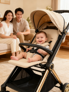 รถเข็นเด็กแบบพับได้ น้ำหนักเบา โครงสร้างอะลูมิเนียมอัลลอยด์ ดีไซน์โดดเด่น รุ่น <span class=keywords><strong>2026</strong></span> EVA Wheels สำหรับเด็กแรกเกิด - Product Image 6