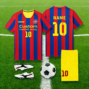 Customizable Retro Jersey | <strong>Thailand</strong> Quality | <strong>Champions</strong> Cup &amp; Spanish League Style Top in Stock - Product Image 4