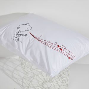 Fronha de travesseiro personalizada, fronha para casal de travesseiro sr. e senhora - Product Image 5