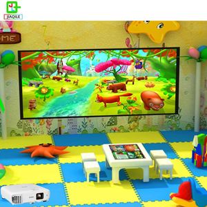 High Resolution Interactive Projection Mapping Kids <b>Magic</b> Painting Games Multiplayers Interaction Machine Children Drawing Wall - Product Image 2