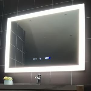 Miroir de salle de bain Offre Spéciale hôtel <span class=keywords><strong>grand</strong></span> miroir LED pleine grandeur avec lumière pour salon miroirs de salle de bain avec lumières LED - Product Image 3