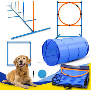 Equipo de entrenamiento para perros al aire libre, estacas de salto para entrenamiento de ejercicio para perros, equipo de agilidad para perros deportivos, suministros para mascotas - Product Image 1
