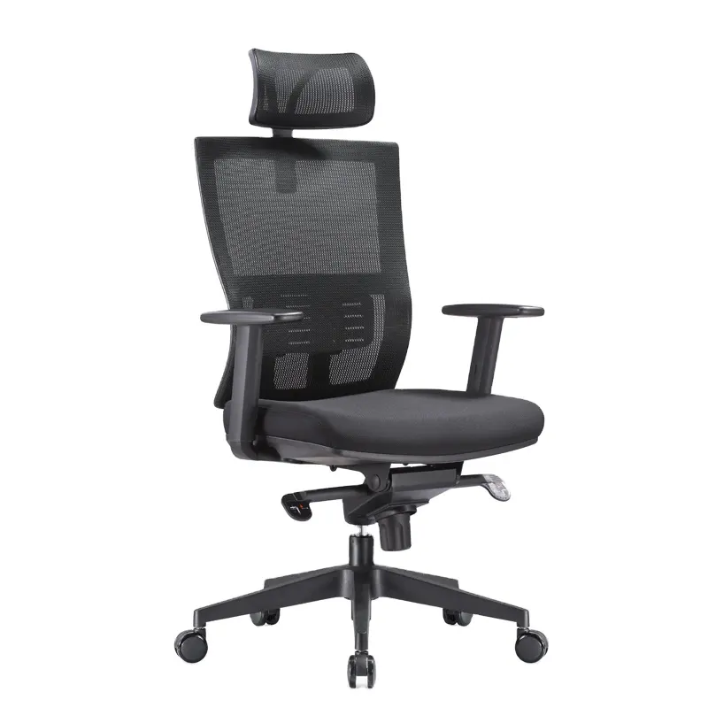 تصميم جديد الراقية حار بيع عالية الظهر كرسي مكتب أسود أثاث المكاتب التنفيذي كرسي سطح المكتب