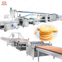 Ligne de production de biscuits à sandwich Shiroi Koibito Offre Spéciale Coupeur rotatif Machine à biscuits à macaron dur Amoureux des blancs