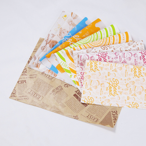 Custom Food Grade <b>Paper</b> Unbleached Custom Size Anti-oil Wrapping <b>Kitchen</b> Diner Food Wrapper - Product Image 4