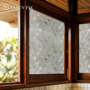 Film de confidentialité pour fenêtre en PVC auto-adhésif, directement de l'<span class=keywords><strong>usine</strong></span>, protection UV, écologique, durable, réutilisable pour la maison et le bureau - Product Image 3