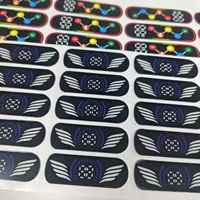 Autocollant graphique personnalisé en PVC, PET, PC pour clavier à membrane, panneau de commande d'instrument, pour l'électronique grand public