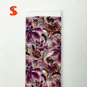 ผ้าป๊อปลินทอจากฝ้ายออร์แกนิกพิมพ์ลายสีม่วงสำหรับชุดเดรสเด็กผู้หญิง ชุดลำลอง น้ำหนักปานกลาง - Product Image 5