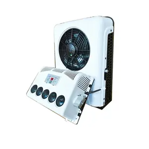 12v 24v Parking Roof Mounted Car Truck Air Conditioner Dual Fan