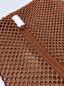 Bolsa de lavandería portátil y duradera con cremallera, bolsa ligera para almacenamiento de ropa, organizador de prendas para viajes y hogar - Product Image 5
