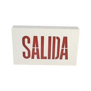 Mỹ thị trường <span class=keywords><strong>LED</strong></span> Đen Exit salida đăng ánh sáng màu đỏ/Màu xanh lá cây với customsized ul được phê duyệt - Product Image 5